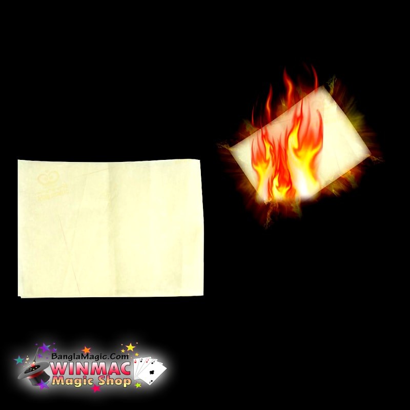 Is Flash Paper Dangerous? - Vanishing Inc. Magic shop