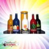 Color changing juice bottle