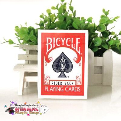 Ultimate Marked Deck Bicycle RED Back