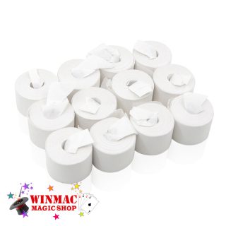 Mouth coil vintage white