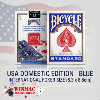 Bicycle Standard Index Playing Cards Blue Decks