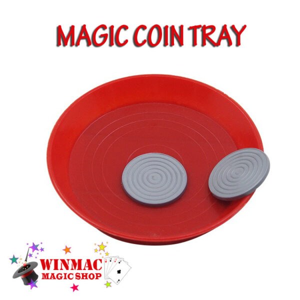 Magic tricks Coin tray