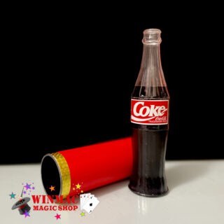 1. Coke bottle covered and turned into Rolex flower – magic stage trick