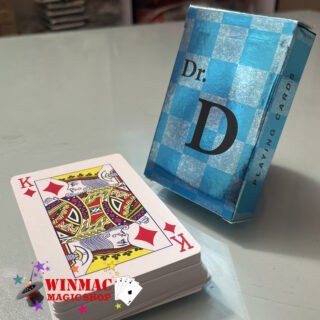 Dr. D Marked Playing Cards – invisible reader system magic deck