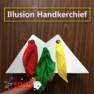 Tenyo illusion handkerchief colorful silk vanish prop