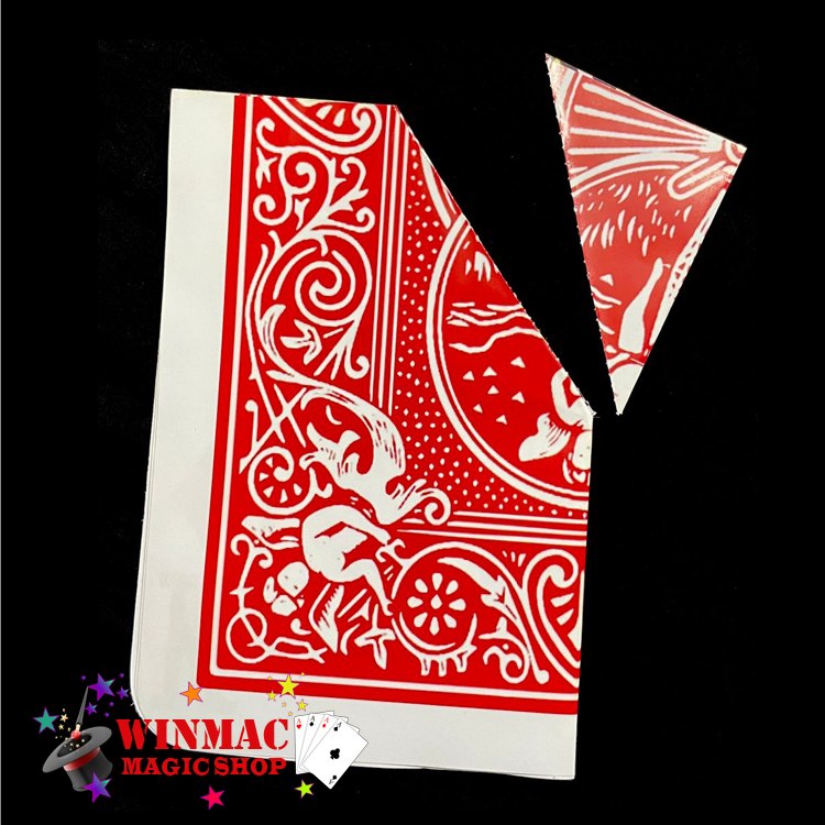 Center Tear Jumbo Card by Winmac Magic Stage Magic Trick