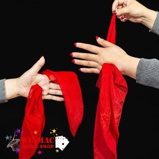 The Silk by Gonzalo Albiñana Silk Through Hand Magic Trick