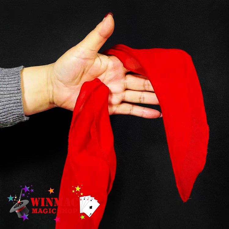 The Silk by Gonzalo Albiñana Silk Through Hand Magic Trick