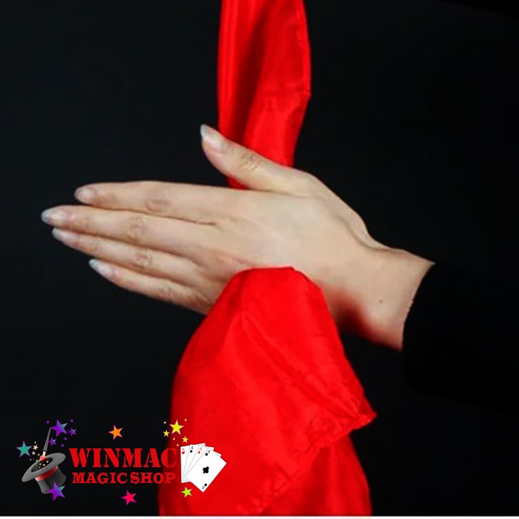 The Silk by Gonzalo Albiñana Silk Through Hand Magic Trick